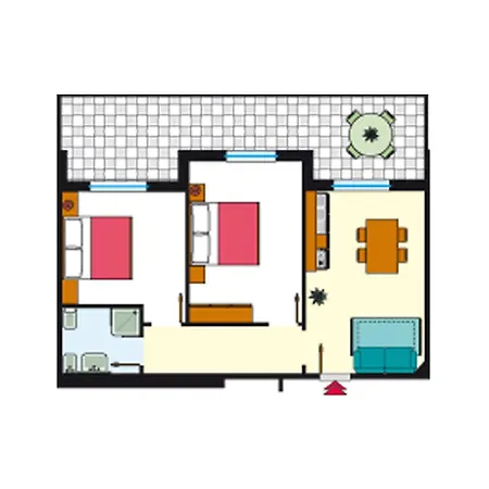 מלון דירות Costa